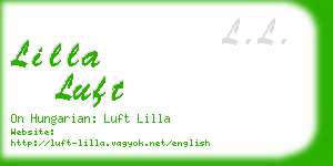 lilla luft business card